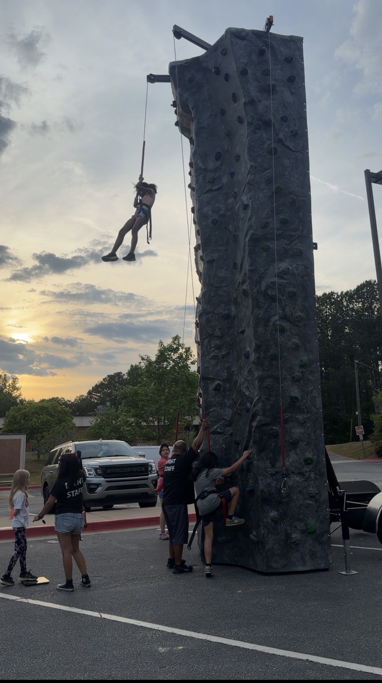 Neighborhood block party near Acworth GA