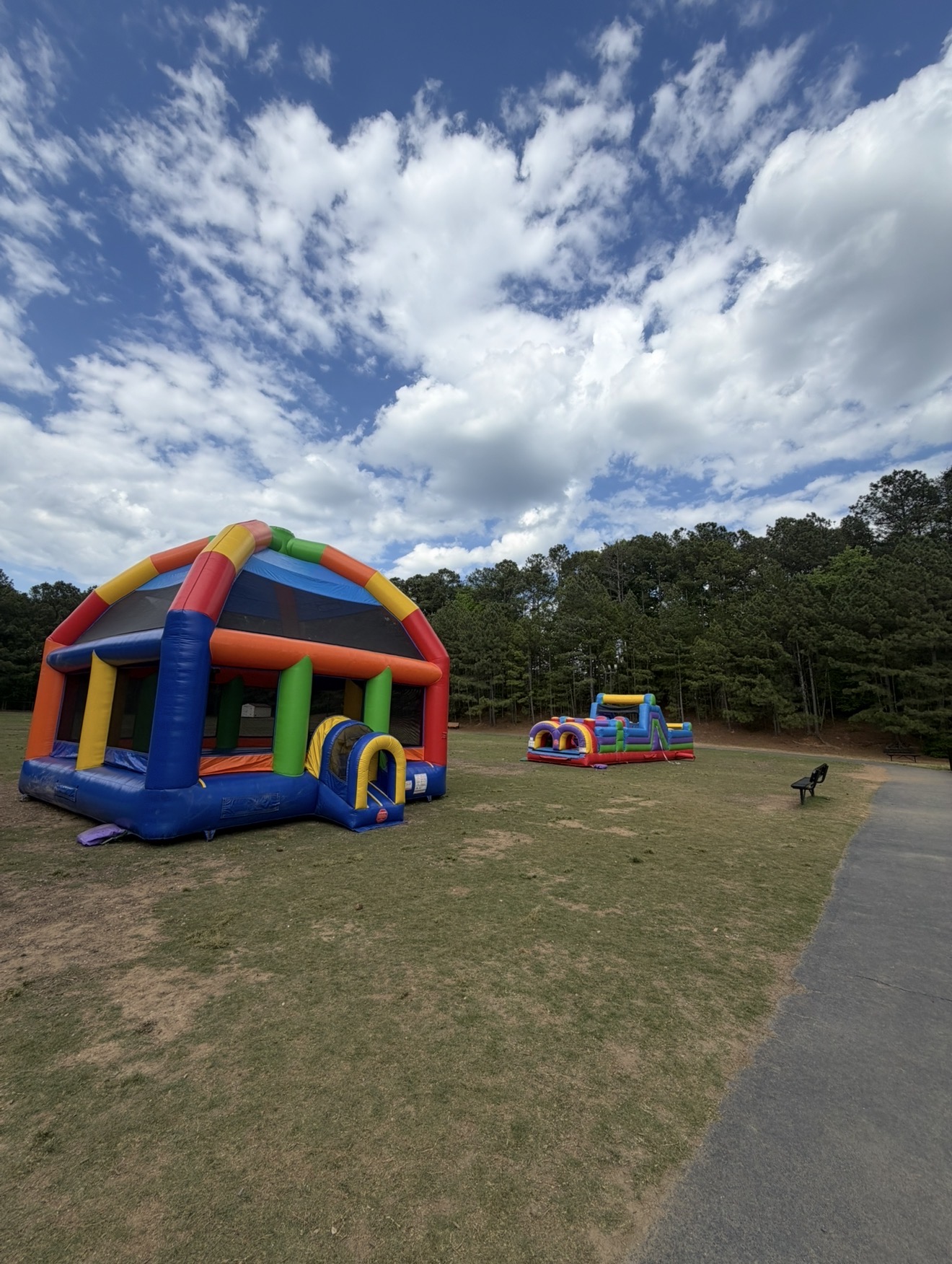 HOA event inflatable setup Marietta GA