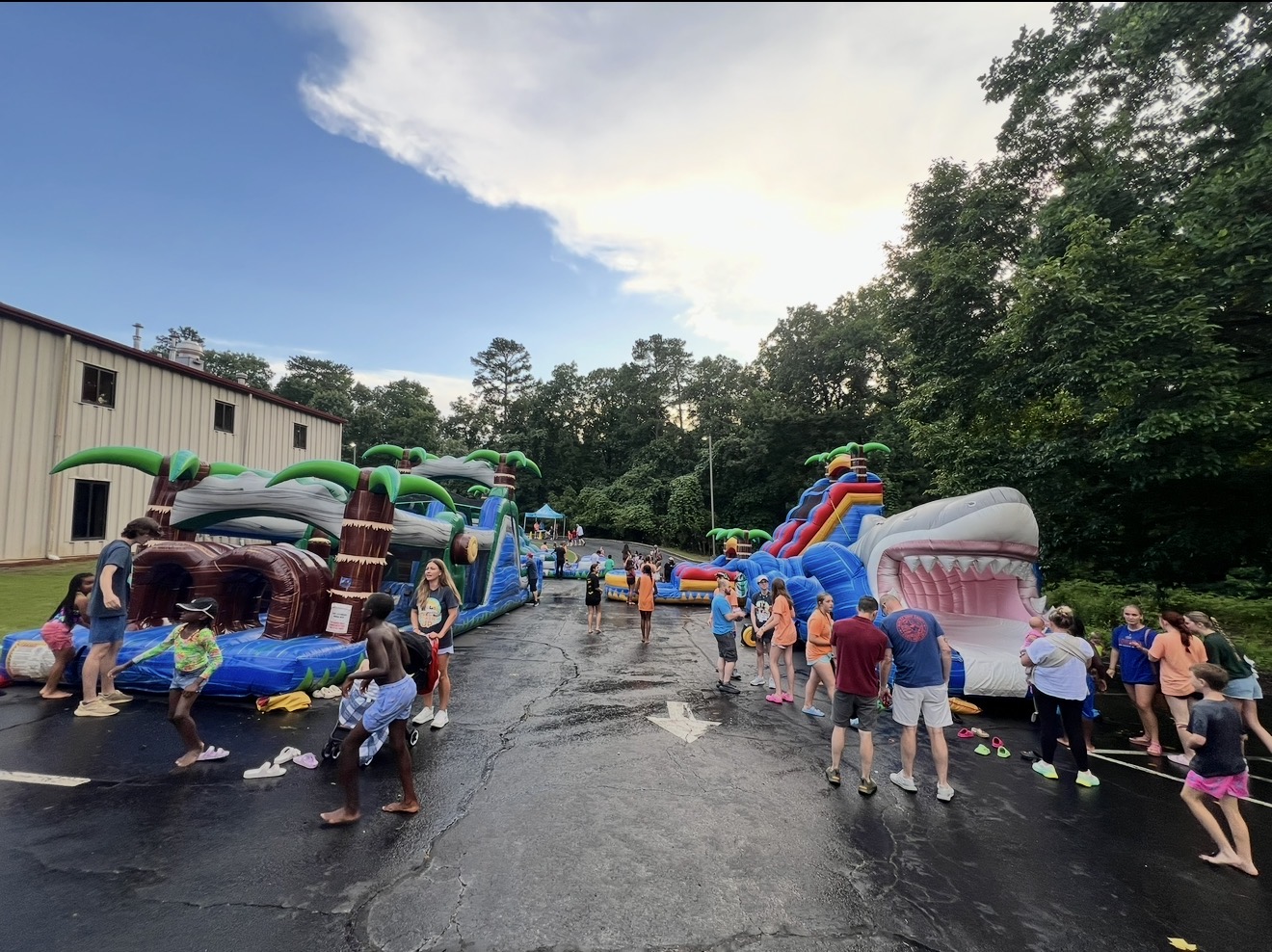 Water slide event Dallas Georgia