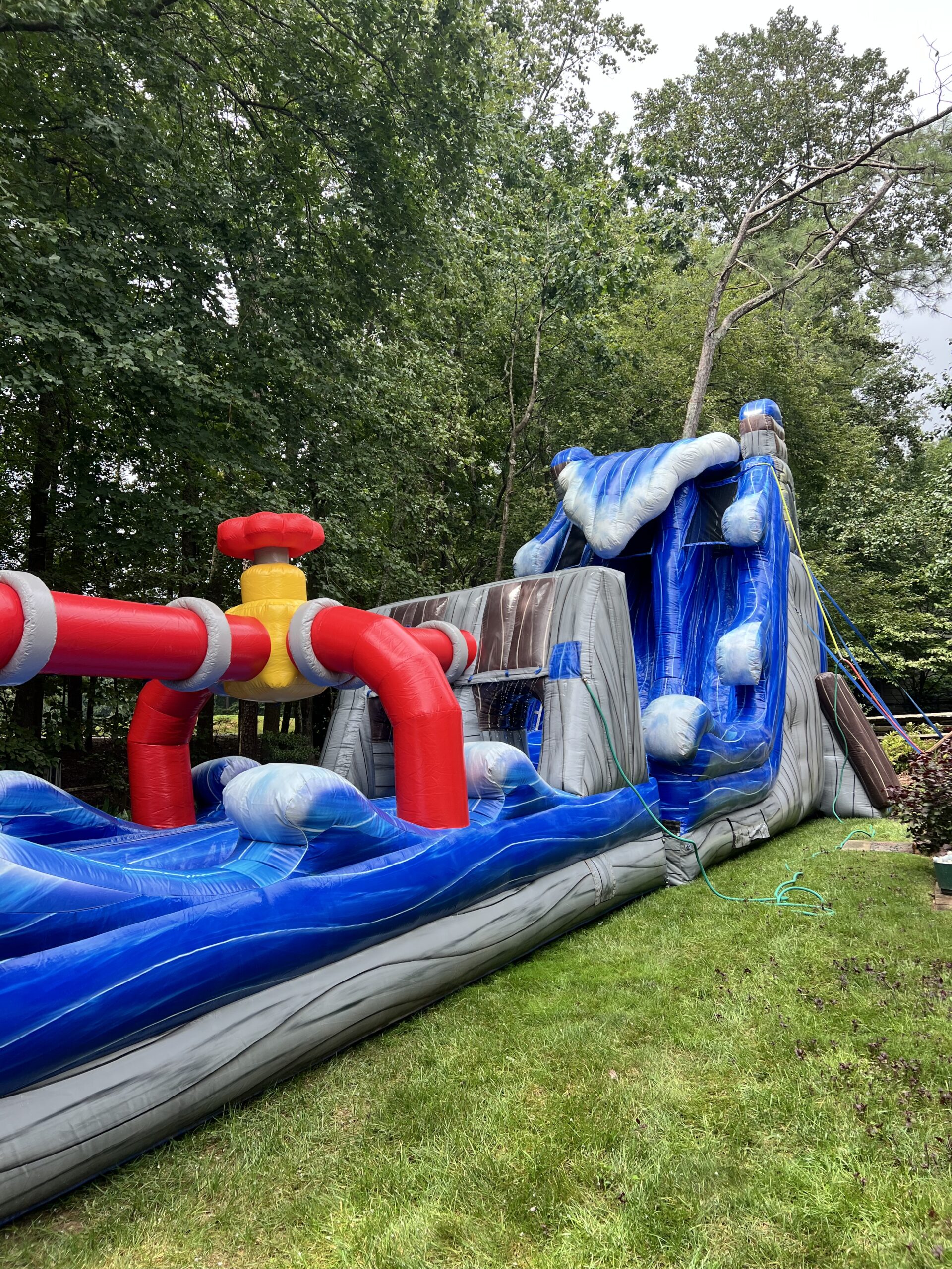 22ft Hoover Dam Dual Lane water slide rental Cartersville GA