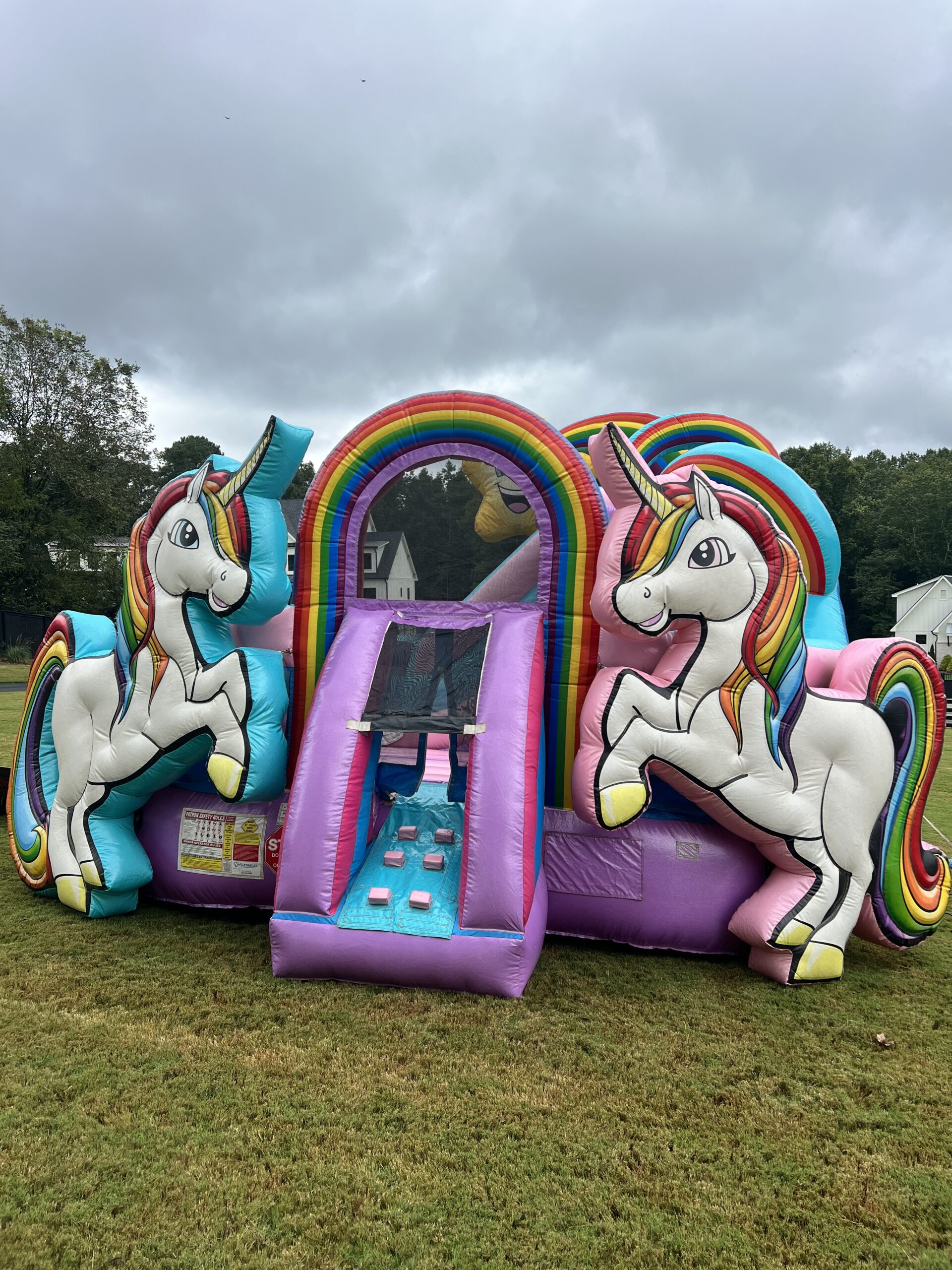 Unicorn Bounce & Slide Combo birthday rental Acworth