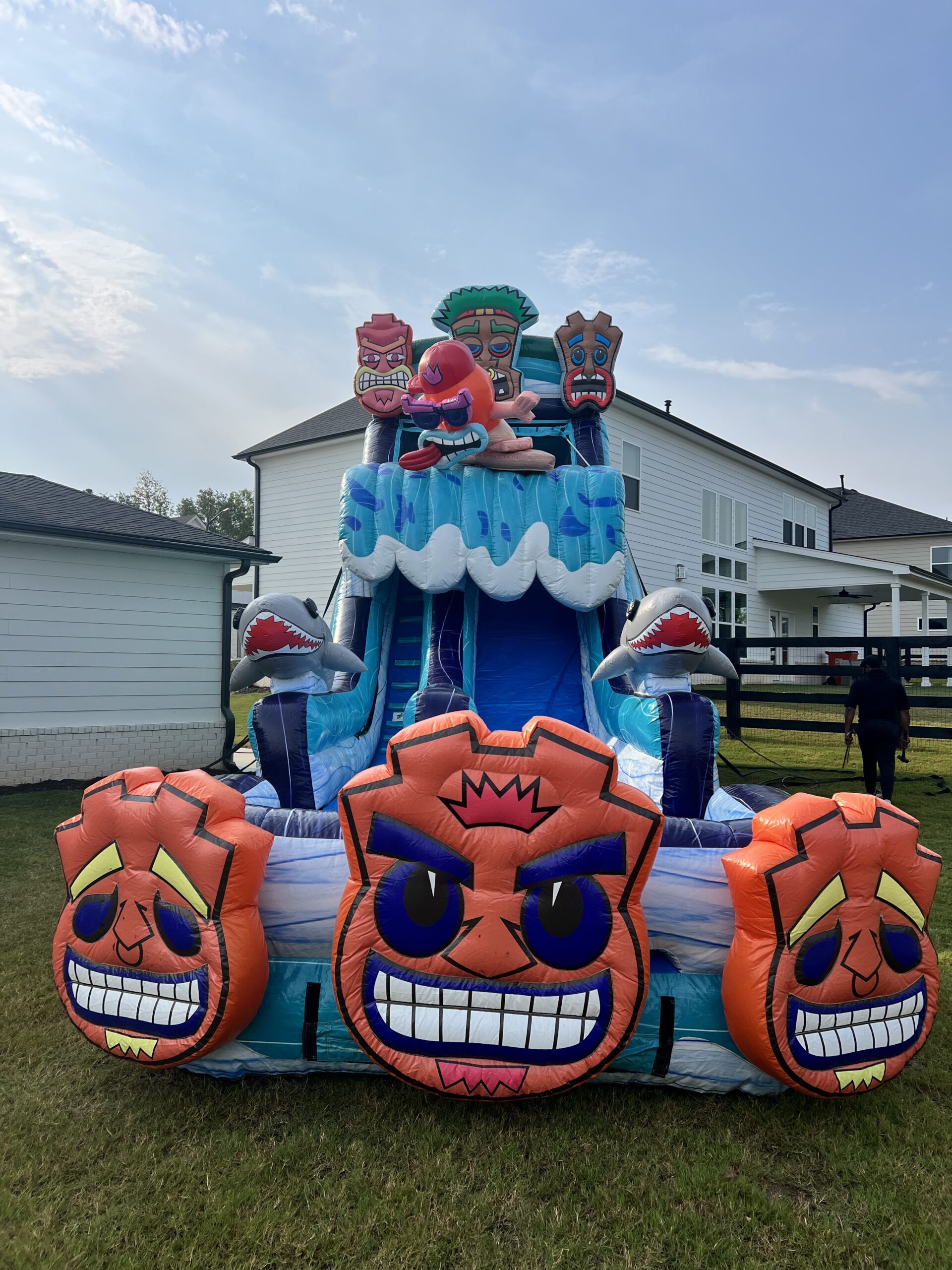 19' Tiki Tovi water slide rental Dallas GA