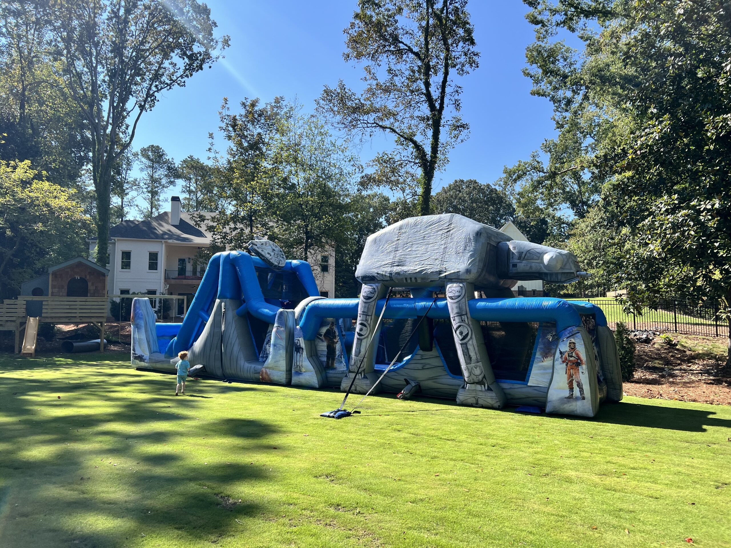 Star Wars Obstacle Course birthday party rental Canton GA