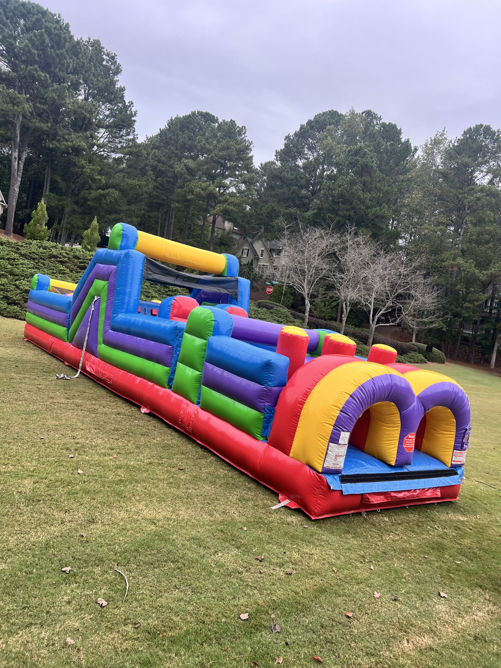 40ft Radical Run obstacle course rental Cartersville GA school field day