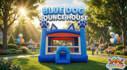 Blue Dog Bounce House