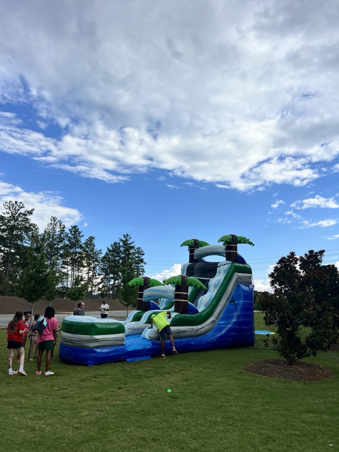 Summer water attraction at Victory Church North Cobb