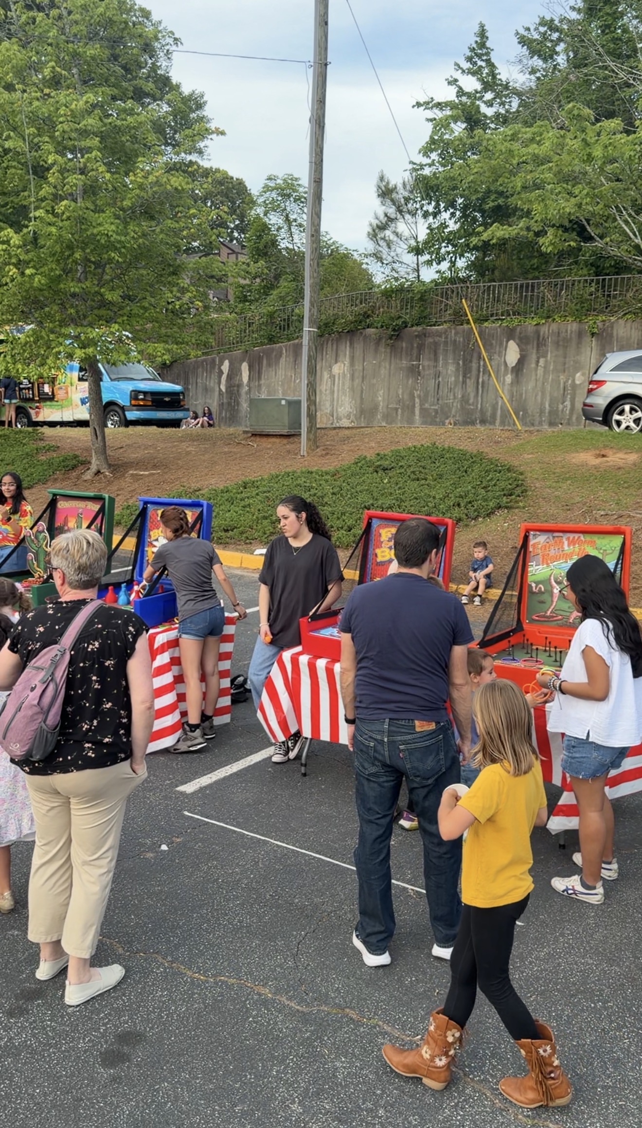 Carnival game rentals for school and church festivals from Bounce House Woodstock