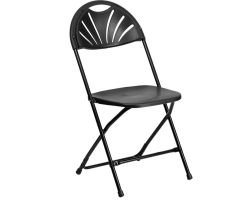 Black Fan Back Chairs