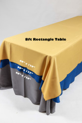 8ft banquet drop 1791953798 6ft Table Linen - Floor Length (90x132)